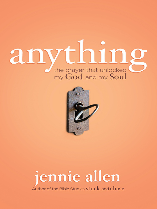 Title details for Anything by Jennie Allen - Wait list
